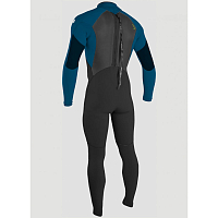 O'neill Youth Epic 5/4 Back ZIP Full BLACK/ULTRA BLUE/DAYGLO