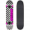 SPEED DEMONS Checkers Complete BLACK/PINK