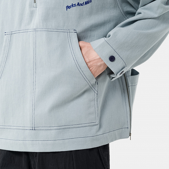 Куртка городская Perks And Mini Beacon Contrast Stitch Anorak  SS23 от Perks And Mini в интернет магазине www.traektoria.ru - 6 фото
