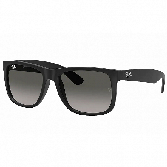 ray ban justin rubber grey