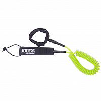 Jobe SUP Leash Coil 10ft LIME