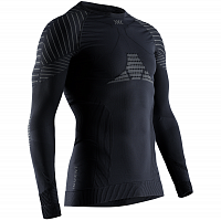X-Bionic Invent 4.0 Shirt Round Neck LG SL MEN BLACK/CHARCOAL