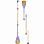 AZTRON Phase Bamboo Carbon 3-section Paddle ASSORTED
