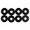 Mosaic Super 1 Sk8mafia X Bearings Abec 7 608rs BLACK