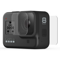 GoPro Hero8 Tempered Glass Lens + Screen Protectors ASSORTED