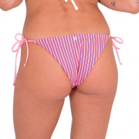 Hurley Radial Tie Cheeky Surf Bottom WASHED PINK
