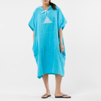 SURF SHELTER Hossegor Poncho Turquoise