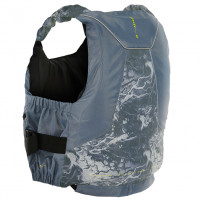 AZTRON N-SV 2.0 Nylon Safety Vest STONE GREY