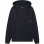 Paul & Shark Organic Cotton Hoodie Sweatshirt With Iconic Badge BLACK
