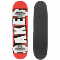 Baker Brand Logo Complete Red/White