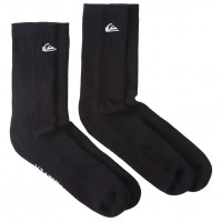Quiksilver Quik 2 Pack Crew M Sock BLACK