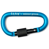 MISTER GREEN Gear Carabiner TEAL