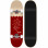 Aloiki RED Leaf Complete Skateboard 7,75