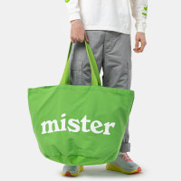 MISTER GREEN Round Tote / Grow POT GREEN