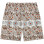 Noma t.d. Summer Shorts FLOWERS - OFF WHITE