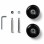 Burton Wheel Replacement BLACK