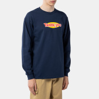 Thank You Pops Long Sleeve TEE NAVY