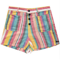 Hurley Button Front Short Stripe ROMAN STRIPE