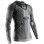 X-Bionic Apani 4.0 Merino Shirt Round Neck LG SL MEN BLACK/GREY/WHITE