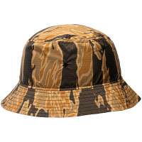 MAHARISHI 8053 Camo Tech Reversible Bucket HAT DUO Camo Re-r SUNBLEACH G TIGERSTRIPE/ BLACK