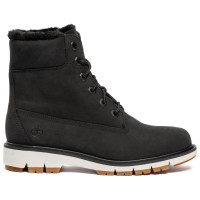 Timberland Lucia WAY 6 Inch WP Warm Lined Boot BLACK NUBUCK