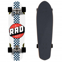 RAD Checkers Stripe Cali Cruiser BLACK/WHITE