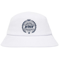 Sporty & Rich Prince Crest Bucket HAT Sponge White