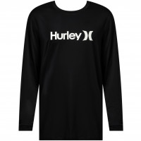 Hurley OAO Surf Shirt LS BLACK