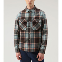 Woolrich Alaskan Melton Overshirt DESERT CHECK