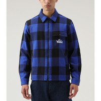 Woolrich Timber Cotton Overshirt ROYAL BUFFALO