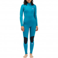 Billabong 302 Synergy Back Zip Flatlock Full BLUE LAGOON