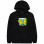 Krooked HООDIE MOONSMILE BLACK