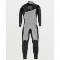 Volcom 3/2mm Chest ZIP Fullsuit BLACK