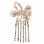 Collina Strada Single Flower PIN RAINBOW