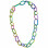 Collina Strada Crushed Chain Necklace Full Spectrum