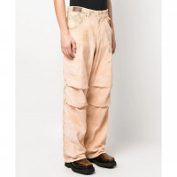 Andersson Bell Corduroy Cargo Flash Pants (L) ECRU