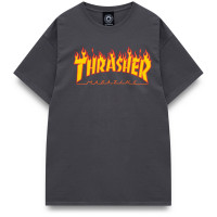 Thrasher Flame Logo CHARCOAL GREY