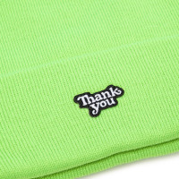 Thank You Logo Beanie SAFETY GREEN