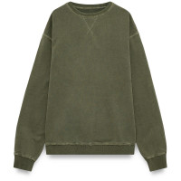 MAHARISHI 8011 Hemp Organic Crew Sweat OLIVE OG-107F