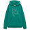 Hurley OS Outline Text Hooded Fleece GRASS GREEN