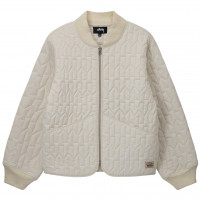 Stussy S Quilted Liner Jacket CREAM