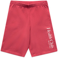 Sporty & Rich Health Club Biker Short HIBISCUS