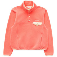 Sporty & Rich Serif Logo Polar Sweatshirt STRAWBERRY