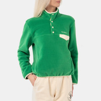 Sporty & Rich Serif Logo Polar Sweatshirt VERDE