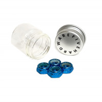 Five Hardware Nuts BLUE