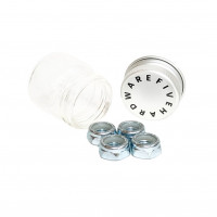 Five Hardware Nuts SILVER