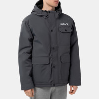 Hurley M Idyllwild 3M Parka Jacket WOLF GREY
