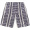 NEEDLES Basketball Short - Papillon Stripe White