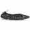 MEDEA High CUT Ballerina Nappa BLACK