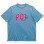 Pop Trading Company Arch T-shirt BLUE SHADOW